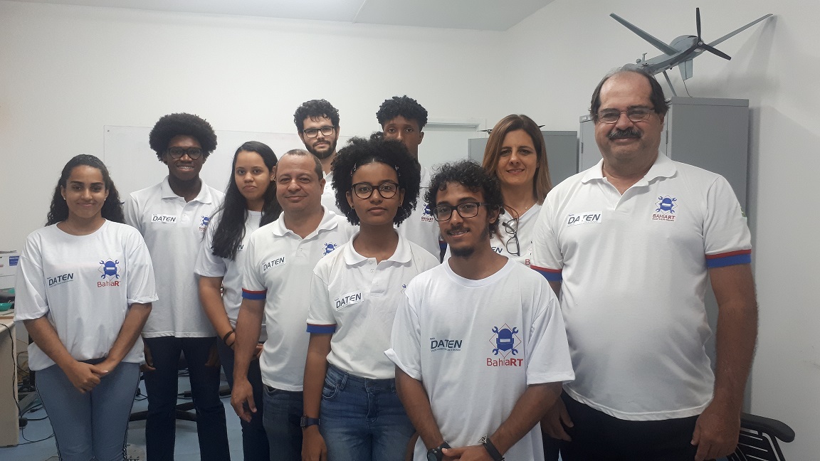 Equipe BahiaRT na sua formação em 2019